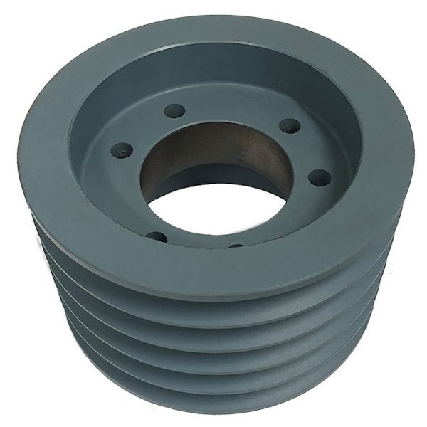 Bushing 5 Groove V-Belt Pulley 7.9 Inch OD